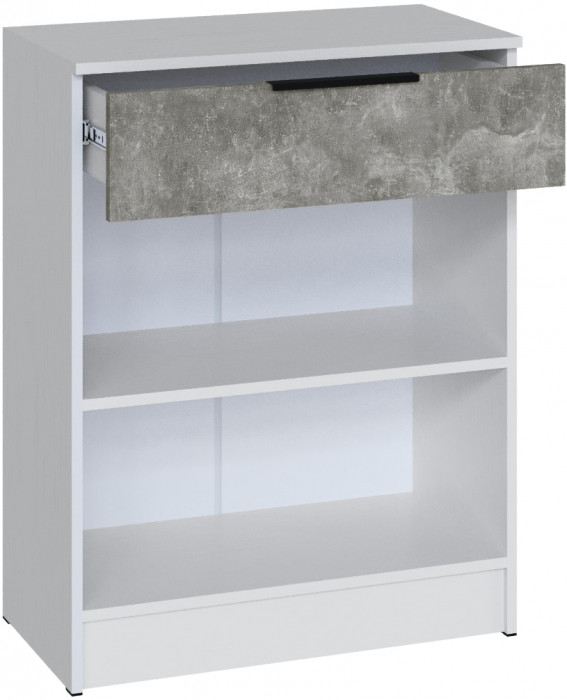 Обувница Мадрид (0,7), Белый/Ателье светлое