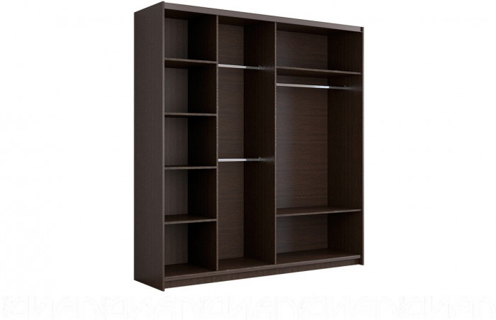 Шкаф-купе Иннэс-5 2000 Ф3/Ф3, Бодега светлый