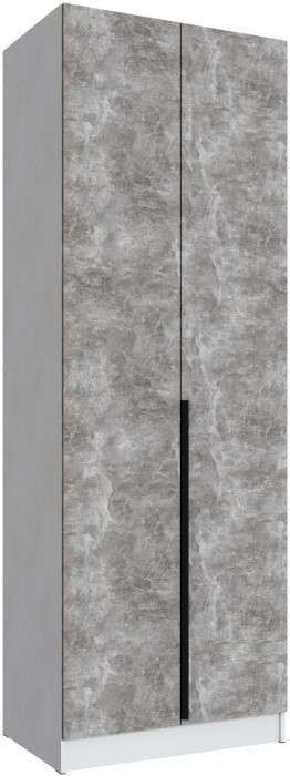 Шкаф Мадрид, композиция 11, Белый/Ателье светлое