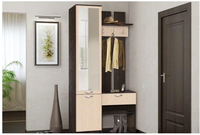 Прихожая Иннэс-3 (Дуб белфорд/Венге Linum)