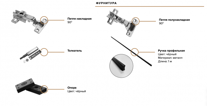 Норд Шкафы угловая композиция, Дуб крафт белый