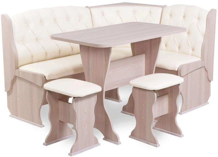 Кухонный набор Орхидея Люкс ясень светлый/милк