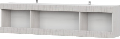 Модульная система &quot;Гамма 20&quot; Полка навесная (1600) Серия №4 Ясень Анкор светлый