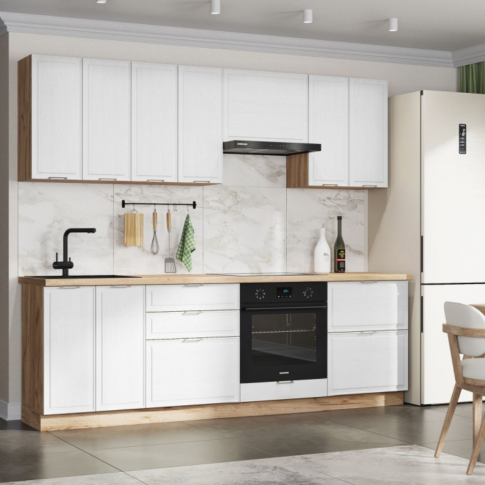 Кухня "Орлеан" композиция 2 кантри белый