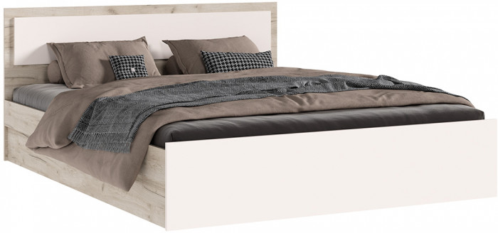 Кровать 1,6м с подъемным механизмом Мартина, Крафт серый/Кашемир