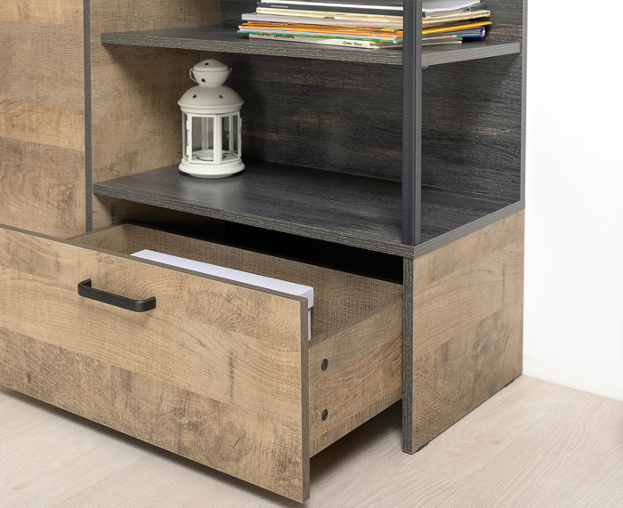 Трувор Прихожая 177, дуб гранж песочный/интра