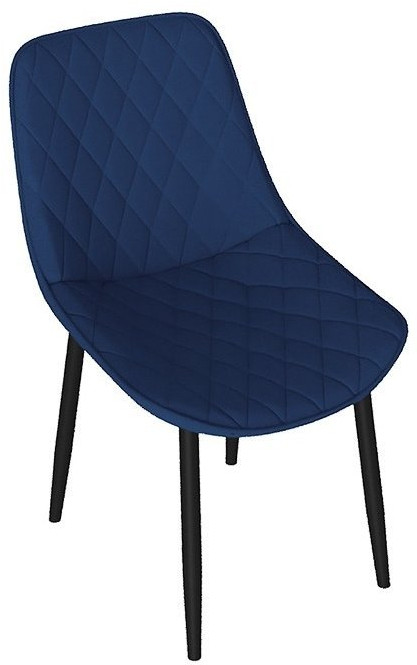 OSCAR Стул (Черный муар/Велюр L006 бирюзовый)