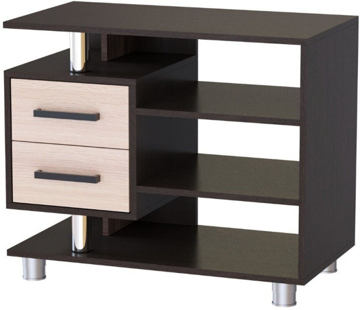 Тумба ТВ 011(2я) венге/дуб молочный