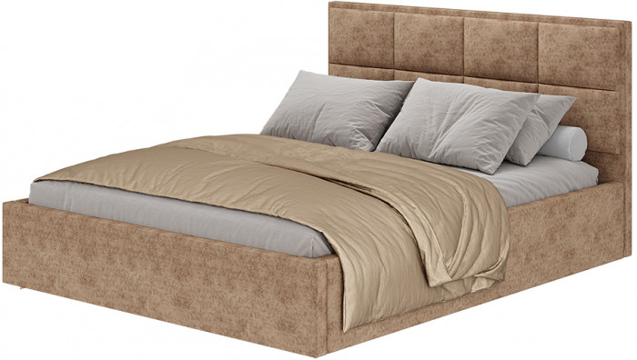 Кровать 160х200 с настилом ЛДСП Линда, антик