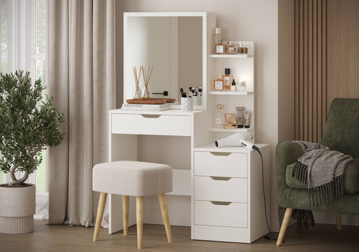 Трюмо 4-25911бел, белый