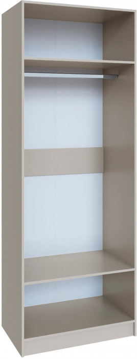 Шкаф Мадрид (0,85) с зеркалом, Кашемир