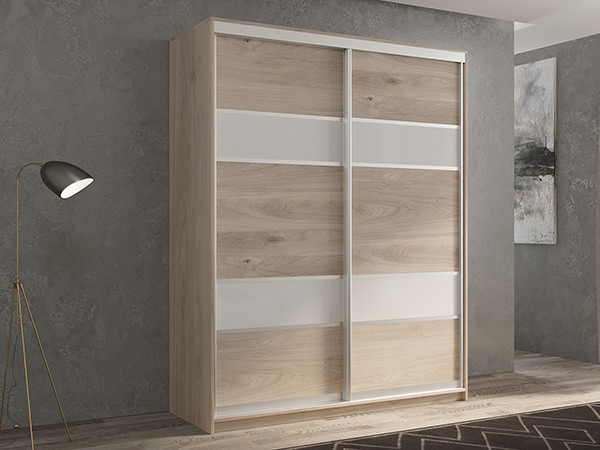 Шкаф-купе Кааппи 8 Кастелло Серый 160х45х230 см