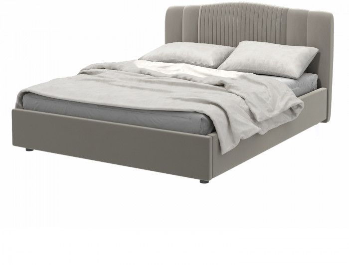 Кровать-12М с подъёмным основанием 1400 дым