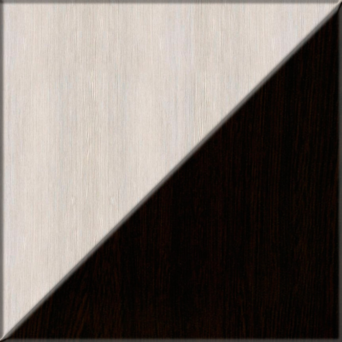 Стеллаж СВК 2 шт., цвет венге/дуб лоредо, ШхГхВ 70х35х179 см.(венге 1 шт. + дуб лоредо 1 шт.)