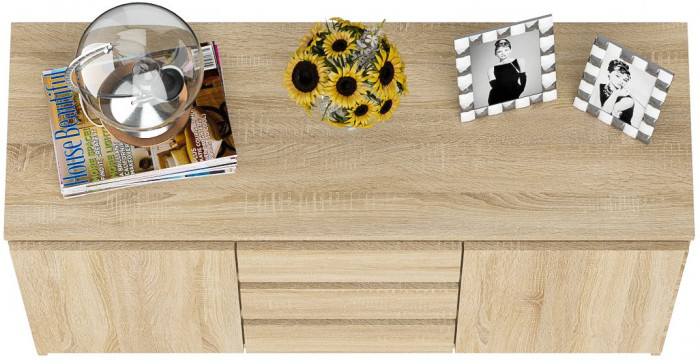 Мори Комод МК1200.3, дуб сонома