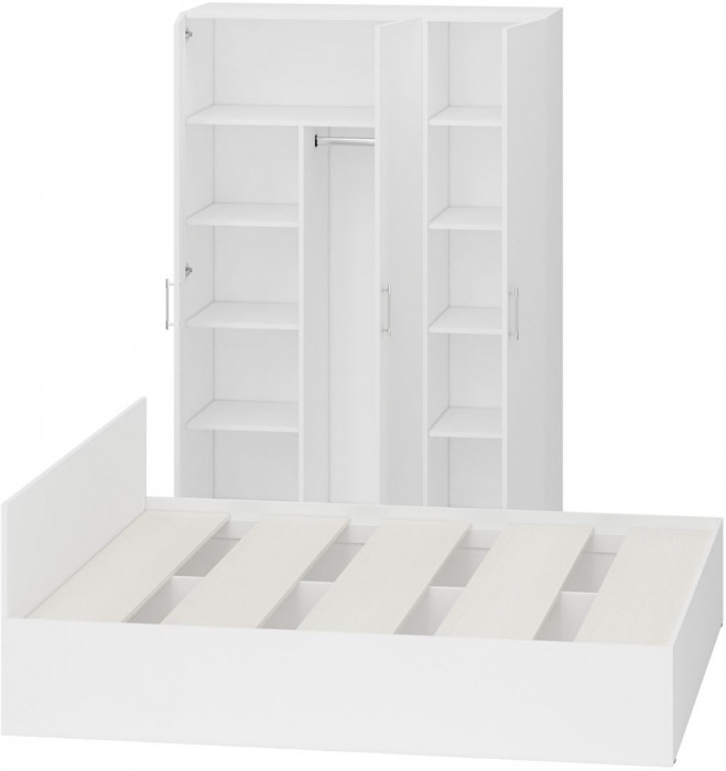 Спальня Стандарт 1-1800, белый