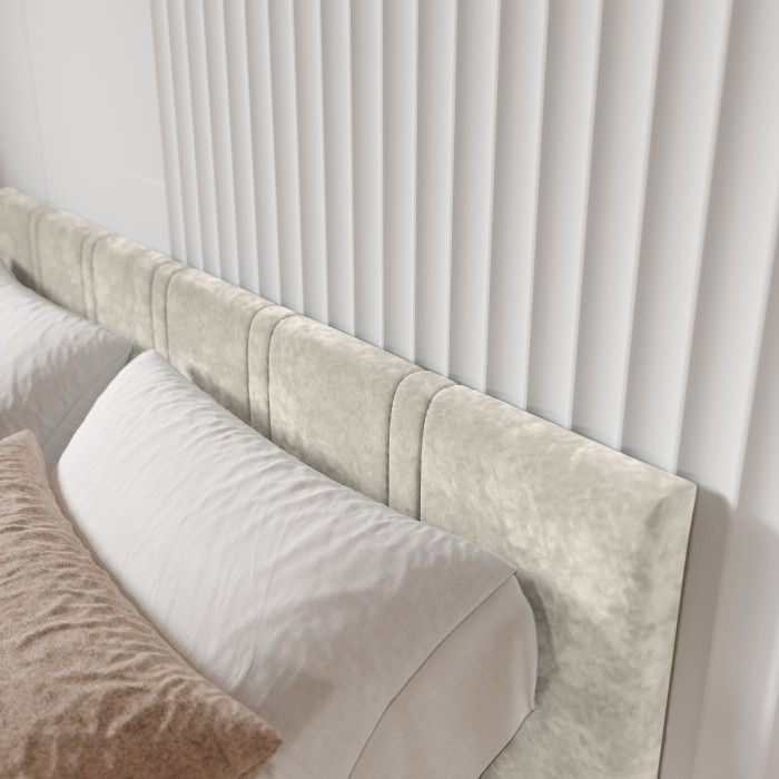 Кровать с подъемным механизмом Ника КР-13 140х200, Миндаль