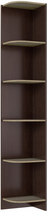 Угловое завершение Орион, Венге/Дуб делано