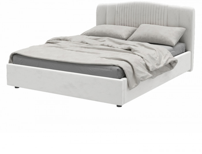 Кровать-12М с подъёмным основанием 1400 белая