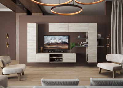 Модульная гостиная Альда, Сосна Касцина