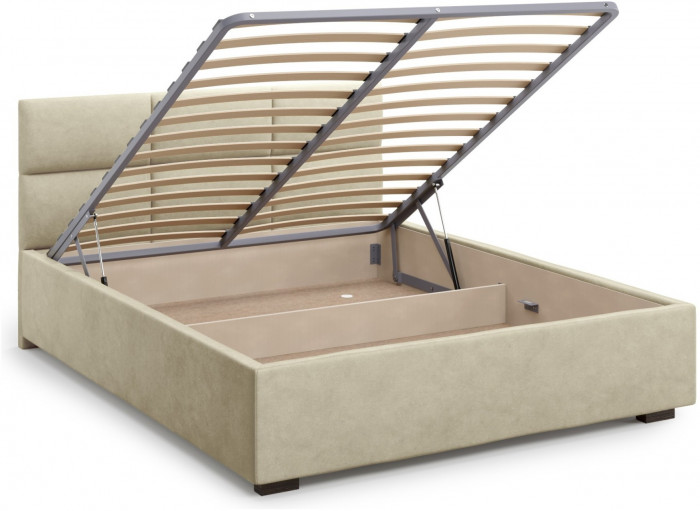 Кровать Bolsena 160 с подъемным механизмом, Velutto 17