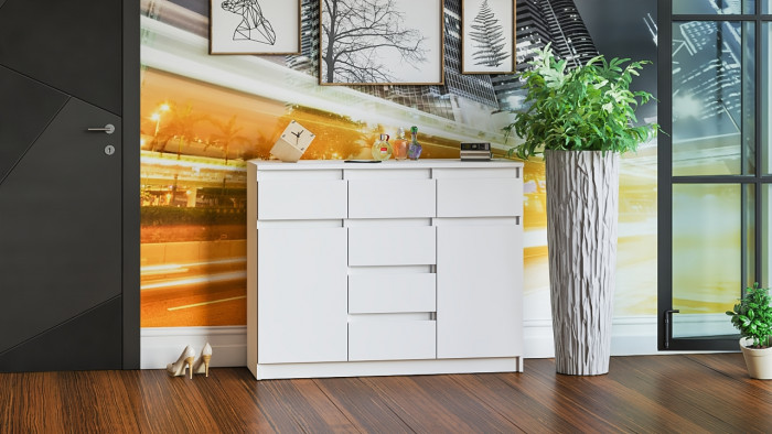 Мори Комод МК1200.4, белый