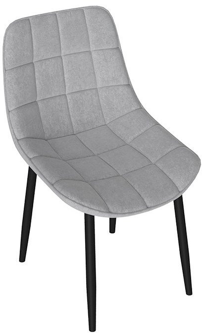 BOSTON Стул (Черный муар/Велюр V006 бирюзовый)