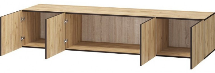 Антресоль Бастион ЛДСП 2,0 (графит)