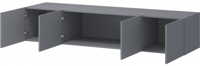 Антресоль Бастион ЛДСП 2,0 (графит)