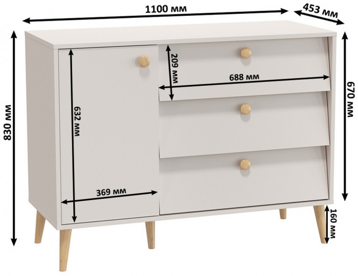 Афина Спальня 19-1200, цвет кашемир серый, сп.м. 1200х2000 мм., б/м, основание есть - фанера