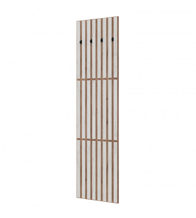 Кано Вешалка 3-х ярусная КПВ-3 дуб крафт табачный/дуб крафт белый