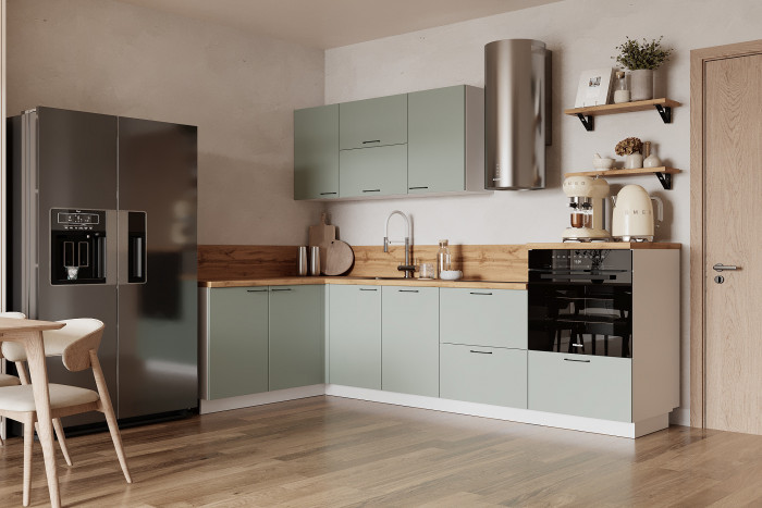 КГ Угловой 1500х2700 (с пм) Эмаль, Олива  Арника РМ в.2