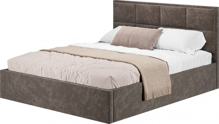 Кровать 160х200 с подъемным механизмом Линда КР-16, Маренго