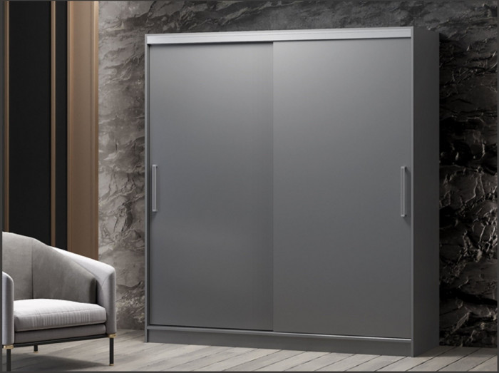 Шкаф-купе Альянс-10 ЛДСП 2000 (Ясень шимо светлый)