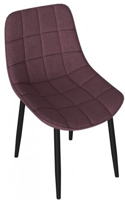 BOSTON Стул (Белый муар/Велюр V005 светло-бежевый)