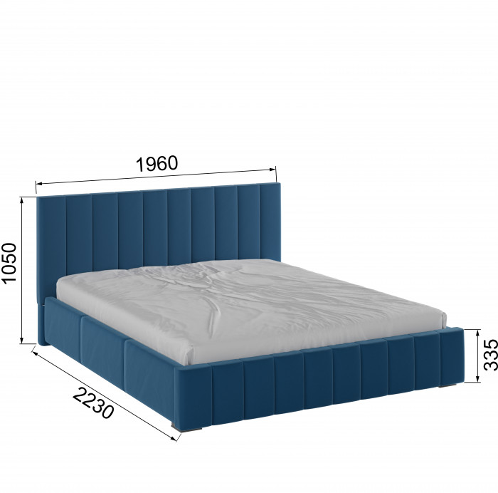 Нега Кровать интерьерная 180 атлантида, ПМ