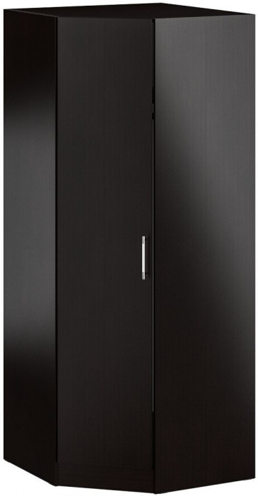 Кровать 1400 + Шкаф угловой Стандарт, цвет венге, ШхГхВ 143,5х203,5х70 + 81,2х81,2х200см., сп.м. 1400х2000 мм., без матраса, основание есть