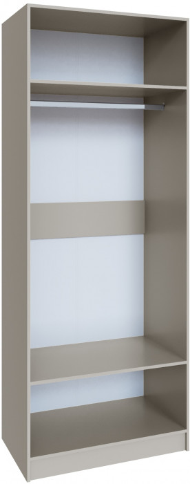 Шкаф Мадрид (0,9) с зеркалом, Кашемир