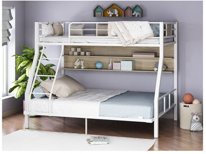 Двухъярусная кровать Гранада-1П 140 (Коричневый)