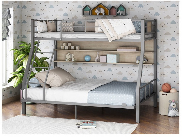 Двухъярусная кровать Гранада-1П 140 (Коричневый)