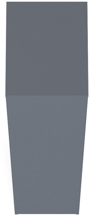 Мори Пенал МШ400.1, цвет графит, ШхГхВ 40,4х50,4х209,6 см., универсальная сборка