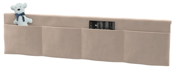 Джастин Накладка-карман, ткань серо-бежевая, ШхГхВ 78х2х24 см.