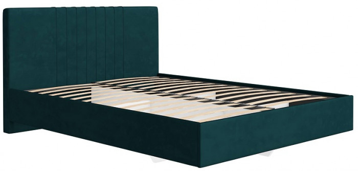 Кровать с латами Соло 140*200, Зеленый