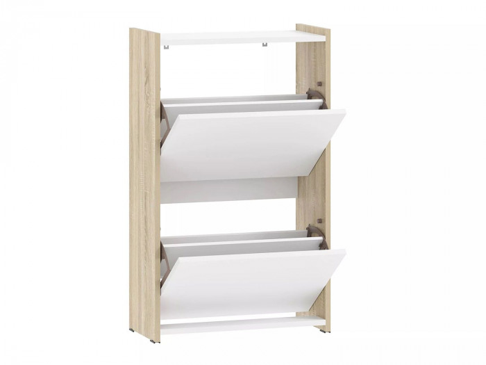 Прихожая Симпл 4 дуб сонома/белый