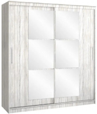 Шкаф-купе Элегант 3 1700 (Ясень шимо темный)