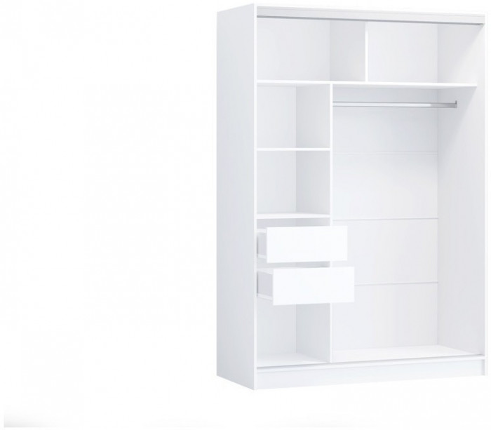 Шкаф-купе Альянс-10 ЛДСП 1700 (графит)