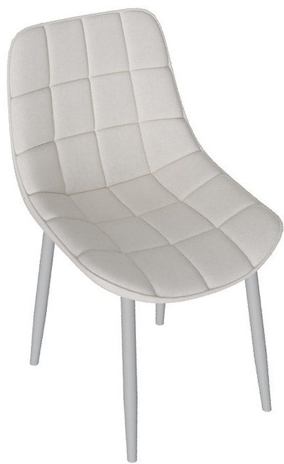 BOSTON Стул (Черный муар/Велюр V003 темно-серый)