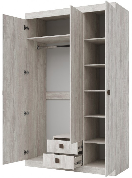 Набор мебели для спальни "Лондон" - Дуб кентерберри/Сосна натуральная