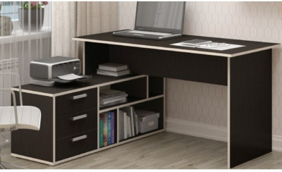 Стол компьютерный СК-11, ЛДСП (Ясень шимо темный)