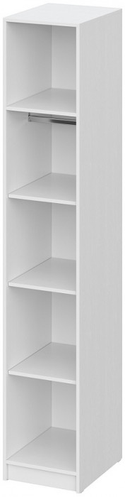 Шкаф распашной Берген ШК-400, белое дерево